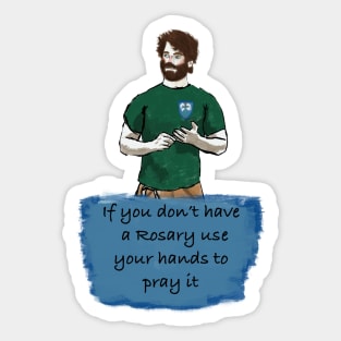 Use Your Hands To Pray Sticker